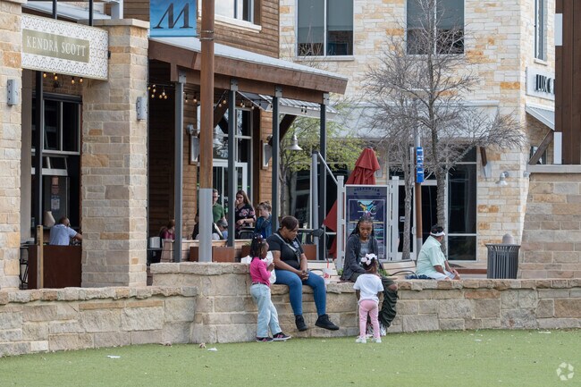 A short drive away, Towne Lake shopping center has live music, restaurants and green spaces.