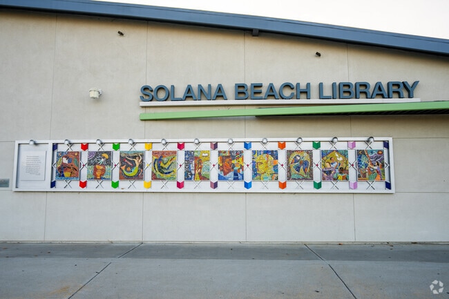 Attached to Earl Warren Middle School is the local library for residents.