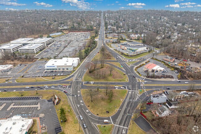 Livingston is near major highways including Eisenhower Parkway and Route 10.