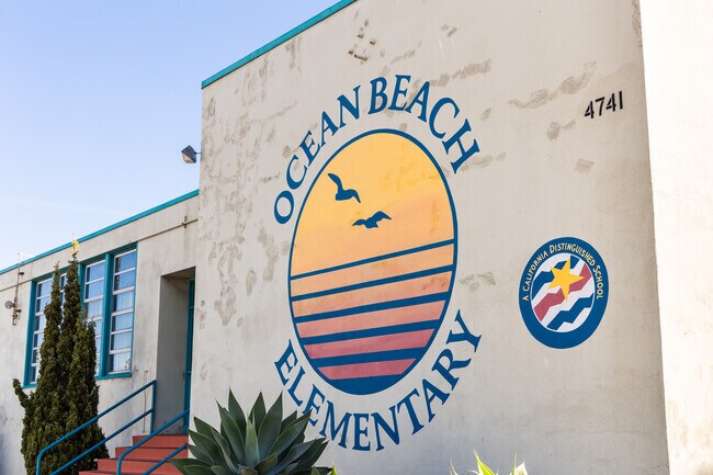 Ocean Beach Elementary is a California Distinguished School.