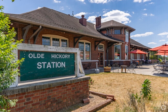 Hickory Station is a very popular stop in downtown and just minutes from Oakwood-Hillcrest.
