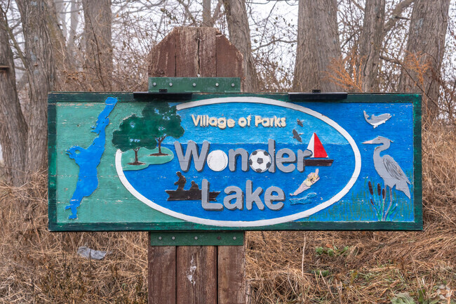 Lookout Point makes up a part of the quaint community of Wonder Lakes.
