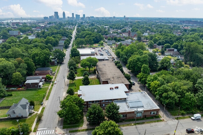 Byck Elementary School is located just west of downtown Louisville.
