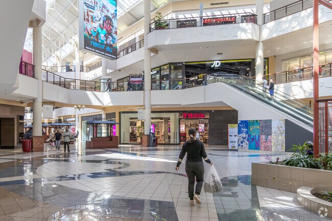 The Willow Grove Mall is always packed with shoppers.