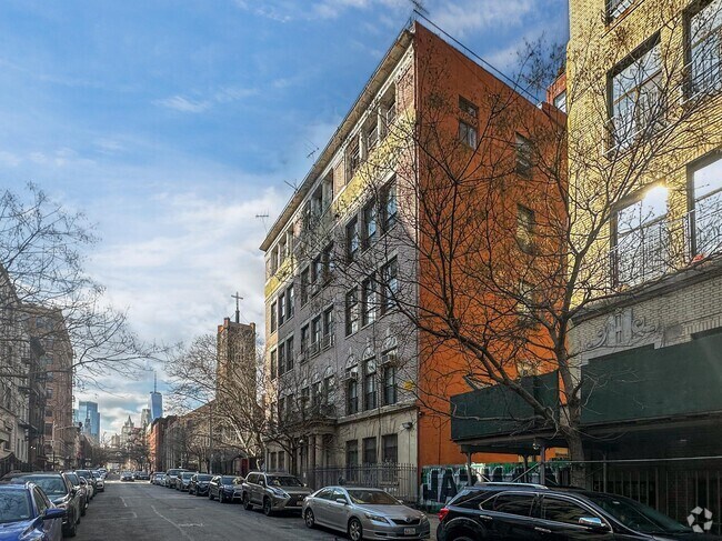 Divine Grace Condominium at 155 Henry St in the Two Bridges neighborhood.