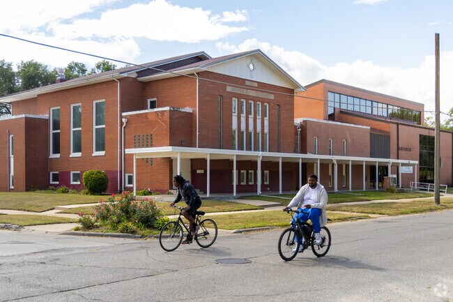 Antioch Baptist Church is the largest church in Unity.