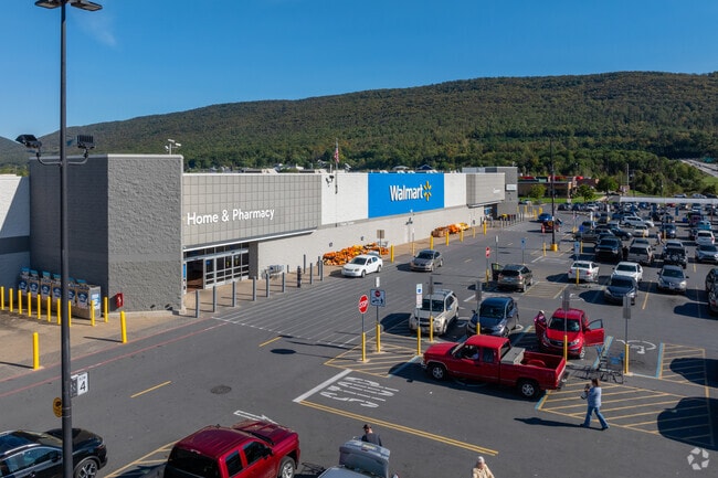 Curtin residents shop at Walmart in Mill Hall for groceries, supplies, and everyday needs.
