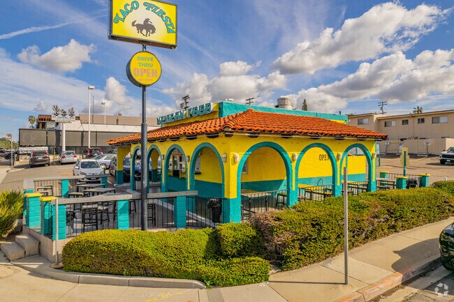 Taco Fiesta is a popular restaurant destination for locals to enjoy some food.