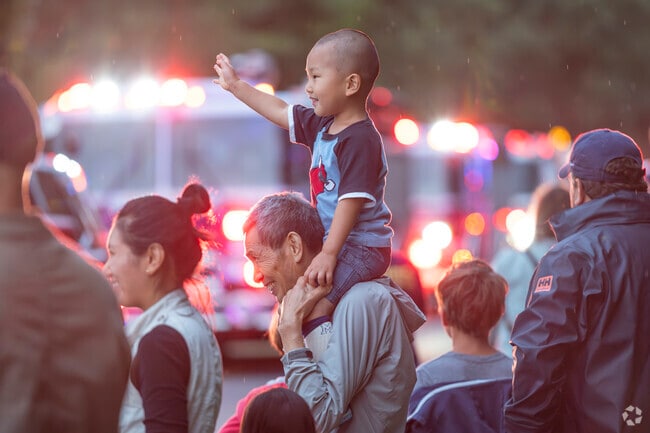 North Salem residents celebrate neighbors at the South Salem Fireman's Parade & Carnival.