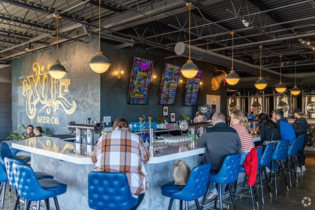 Xul Brewing Company is a relaxing place to get a craft beer such as their PB&J Mixtape.