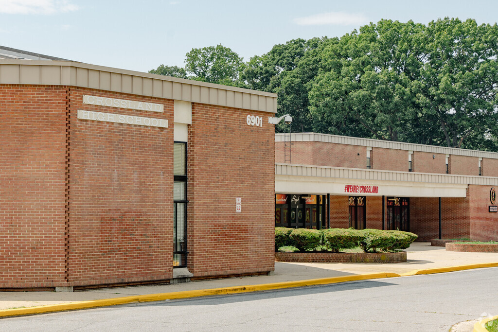 Crossland Evening/Saturday High is in the Camp Springs neighborhood.
