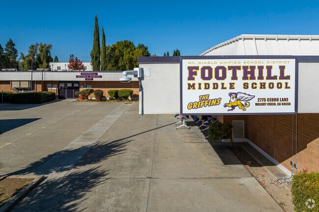 Foothill Middle School is home of the Griffins.