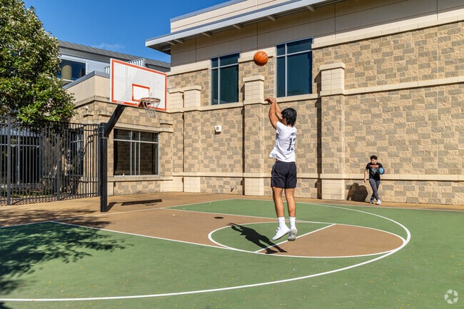 Fairview residents can play some basketball at the Pioneer Park court.