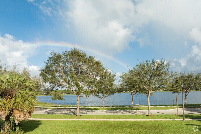 Evergrene, a community in Palm Beach Gardens offers scenic views of Lake Dorothy.