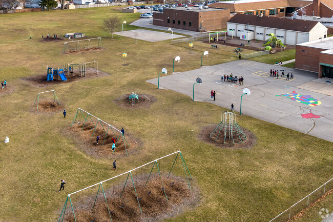 Garfield Elementary School is known for its expansive outdoor playground.