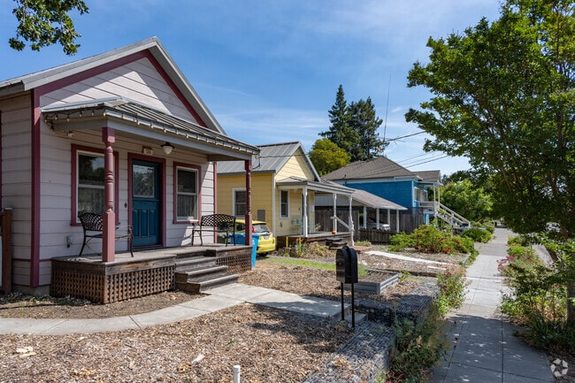 Bungalows are common homes available in West End Santa Rosa.