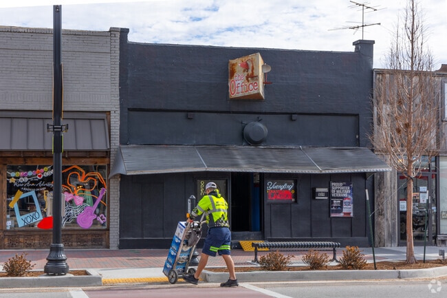 Grab a drink at The Office in downtown Sand Springs.