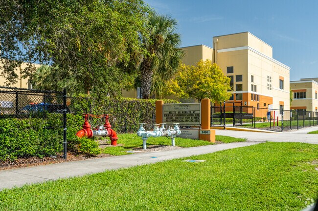 Exterior of Howell L. Watkins Middle School.