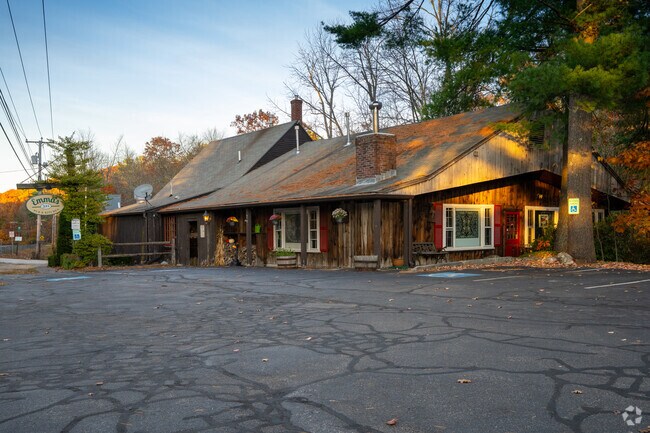 The rustic charm of Emma’s 321 Pub & Kitchen in Rindge is a local favorite.