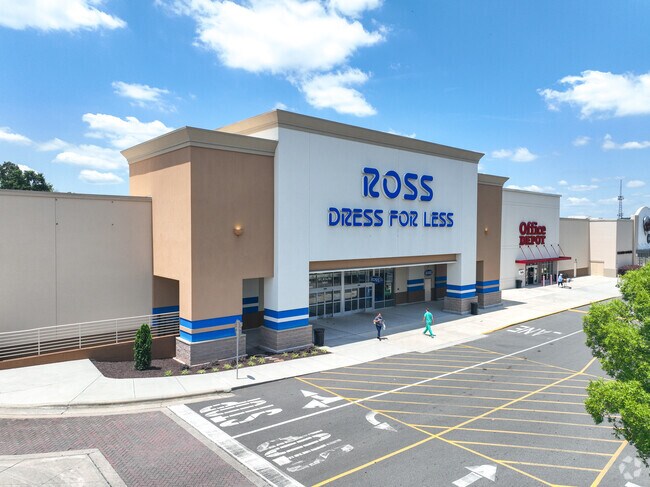 Residents enjoy shopping at Ross in University City South.