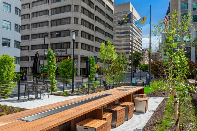 Take in the views of downtown from The Chancery Market, a short drive from Midtown Brandywine.