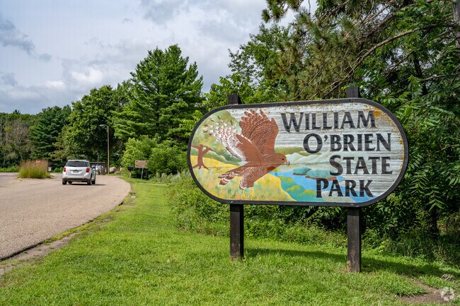 William O'Brien State Park is located just north of Marine on St. Croix.