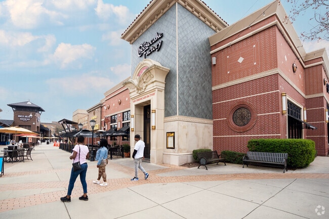 The Cheesecake Factory has a location at The Streets of Southpoint.