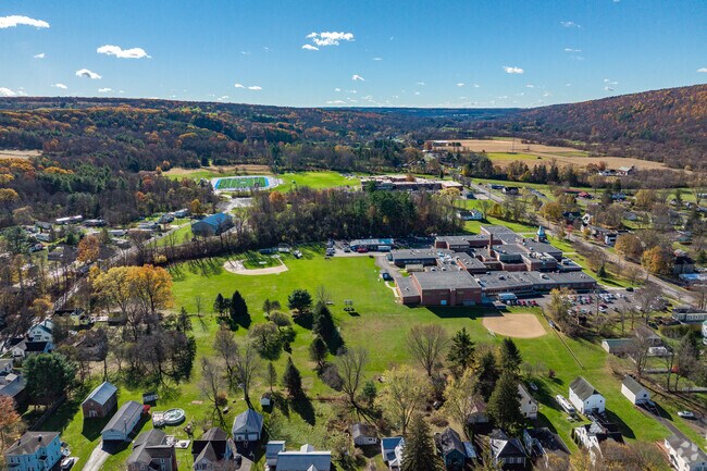 Millard Fillmore Elementary and the high school are right by each other.
