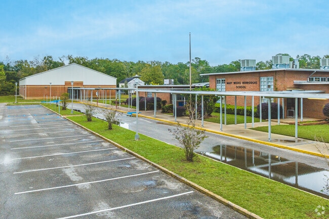 Mary W Burroughs Elementary School-Entrance 3