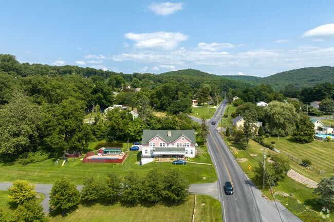 Enjoy residential homes surrounded by lush green landscapes in Laureldale.