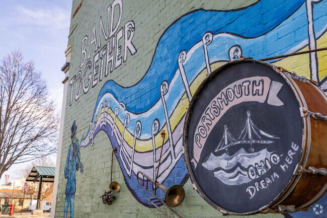 Portsmouth has many murals that sing life into the city.