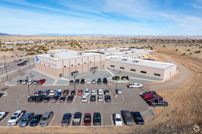 A northern view of Estancia Valley Classical.