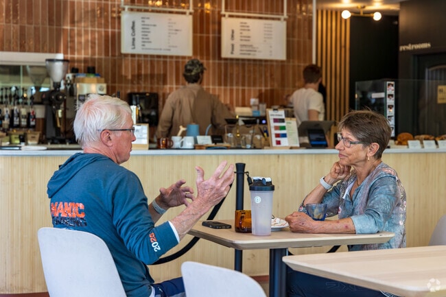 Lima Coffee Roasters is a favorite neighborhood spot in Troutman Park where great coffee and conversation go hand in hand.