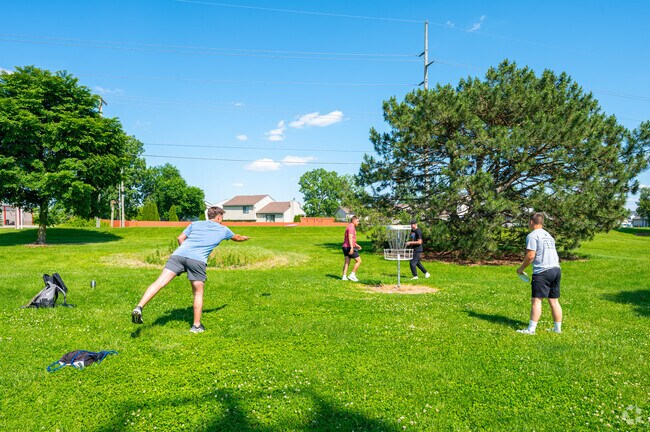 Hickory Grove residents can enjoy a round of disc golf at Tillman Park.