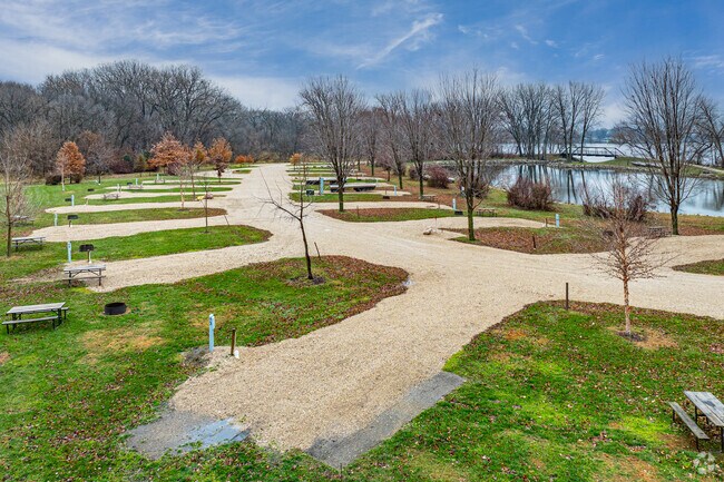 Lake Cornelia County Park provides trails and lake access year-round.