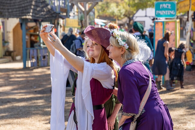 Festivalgoers enjoy dressing as medieval patrons at Magnolia's Texas Renaissance Festival.