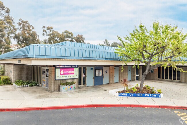 George White Elementary School serves students from kindergarten to fifth grade.