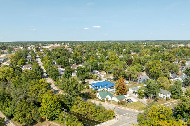 The Shanklin Millrace neighborhood is within walking distance of downtown Goshen.