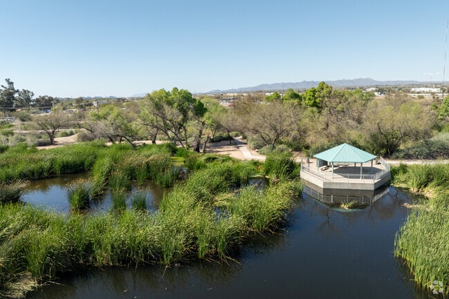 Birding & wildlife viewing are popular activities at Sweetwater Wetlands.