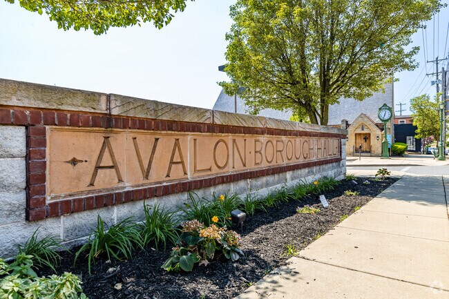 Avalon is less that seven miles from Downtown Pittsburgh making it a great place to call home.