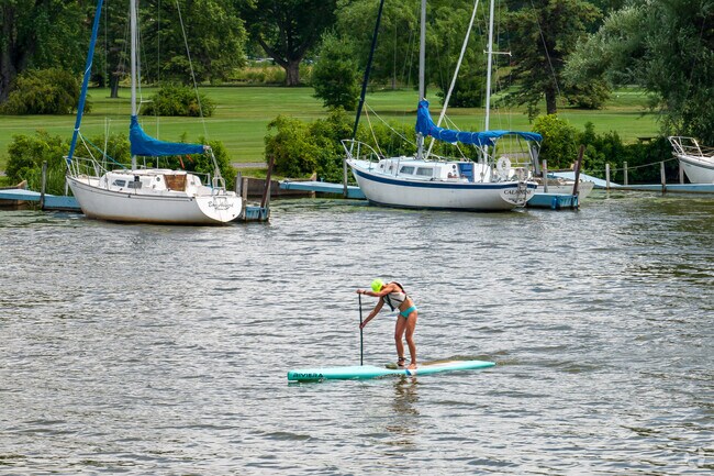 Paddle boarding is one of the most popular water activities in Northwest Ithaca.
