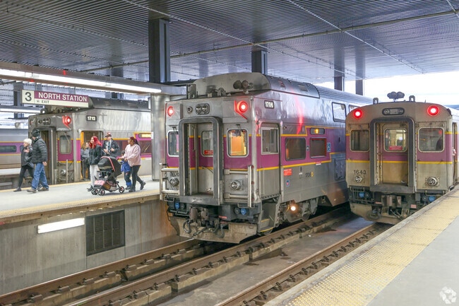 The North End is near to North Station, a Boston area transportation hub.
