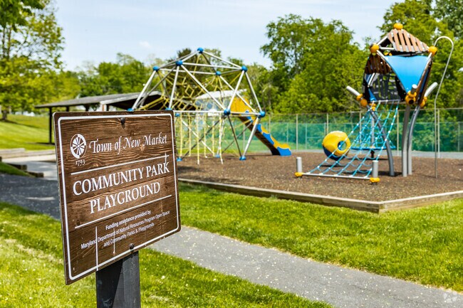 New Market Community Park is a great place for a summer play date.