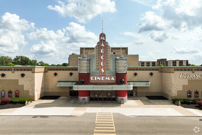 Marcus Cinema is a popular spot to catch new releases in Olentangy High Bluffs.