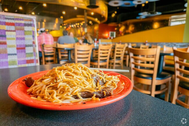 Bryn Mawr residents love HuHot Mongolian Grill for its interactive, all-you-can-eat stir-fry experience.