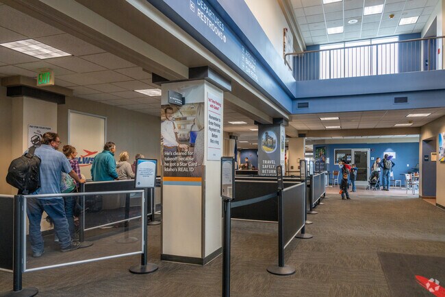 Lewiston has a very small airport that provides flights to Seattle.