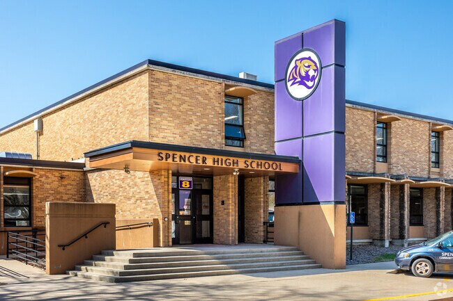Spencer High School is known for academic excellence and athletic success.