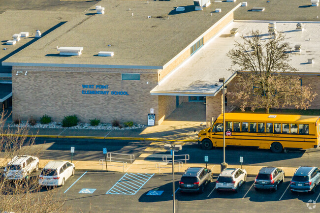 Students get picked up at West Point Elementary School in Hempfield.