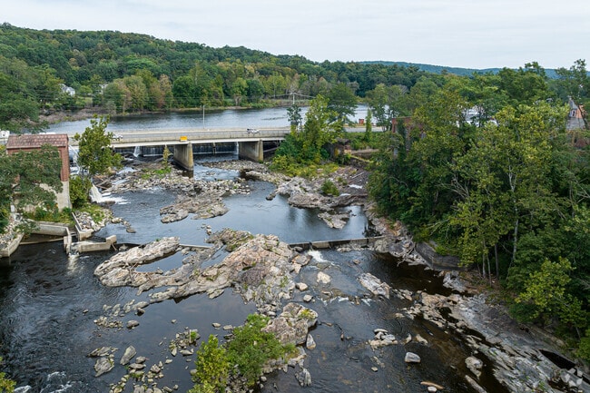 The Farmington River, which once powered Collinsville Axe Factory, is now a recreation hub.