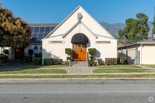 Calvary Road Baptist Academy's on site church.